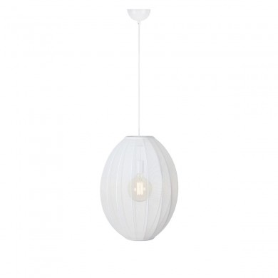 Suspension Florence 1x40W E27 Max Blanc 50cm MARKSLOJD 108796