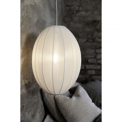 Suspension Florence 1x40W E27 Max Blanc 50cm MARKSLOJD 108796