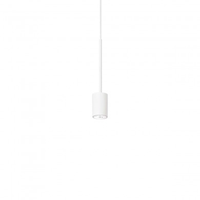 Suspension ARCHIMEDE 4W LED Cylindre Blanc IDEAL LUX 310589