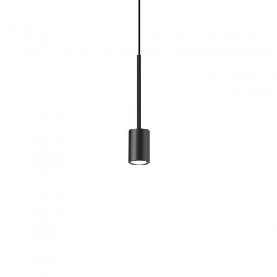 Suspension ARCHIMEDE 4W LED Cylindre Noir IDEAL LUX 328331