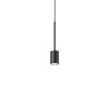 Suspension ARCHIMEDE 4W LED Cylindre Noir IDEAL LUX 328331