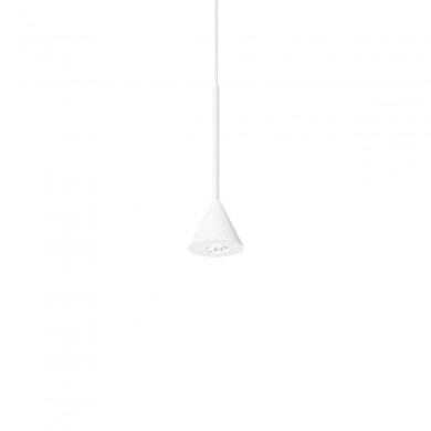 Suspension ARCHIMEDE 4W LED Cone Blanc IDEAL LUX 310596