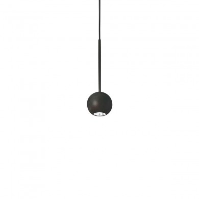 Suspension ARCHIMEDE 4W LED Sphere Noir IDEAL LUX 328355