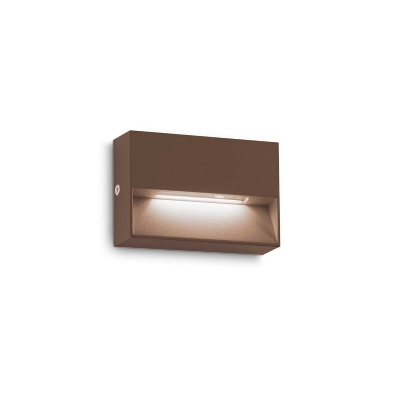 Applique Extérieur DEDRA 1,5W LED Petite Marron IDEAL LUX 316895