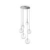 Suspension EQUINOXE 6x2W Max G4 Chrome IDEAL LUX 317250