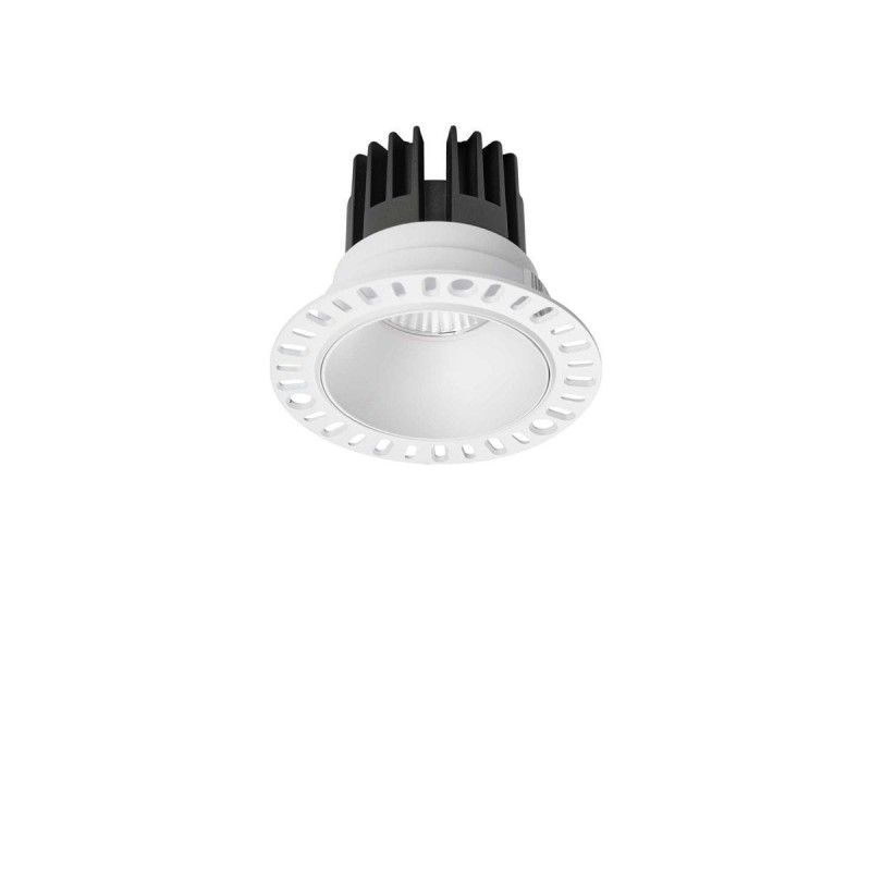 Spot GAME 11W LED Rond avec habillage Blanc IDEAL LUX 319667