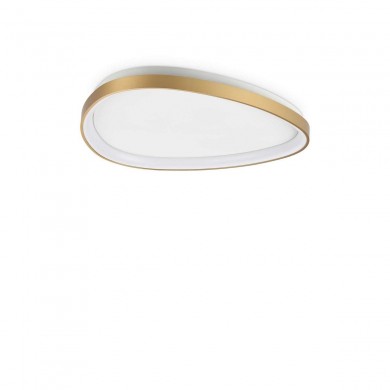 Plafonnier GEMINI 27W LED Laiton IDEAL LUX 328966