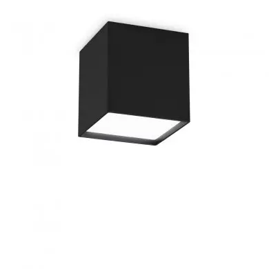 Plafonnier KUBIKO 10W LED Noir IDEAL LUX 303314