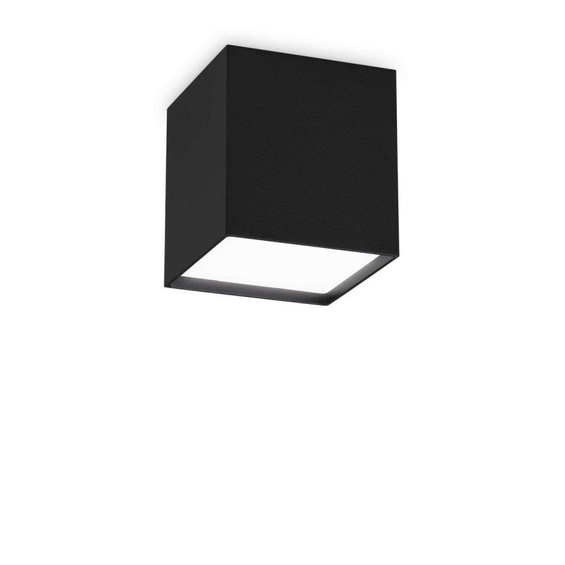 Plafonnier KUBIKO 10W LED Noir IDEAL LUX 303314