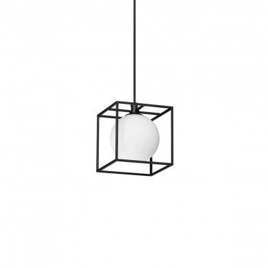 Suspension LINGOTTO 1x4W Max G9 Noir IDEAL LUX 327839