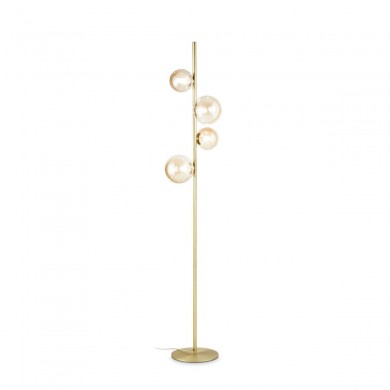 Lampadaire PERLAGE 4x15W Max G9 Ambre IDEAL LUX 317816