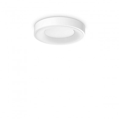 Plafonnier PLANET 1x17W Max LED Blanc IDEAL LUX 312323