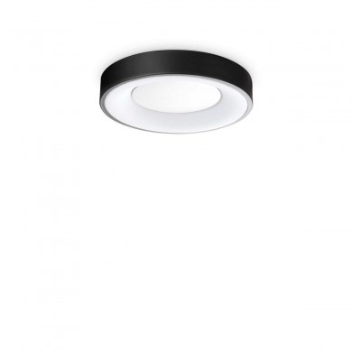 Plafonnier PLANET 1x17W Max LED Noir IDEAL LUX 328140