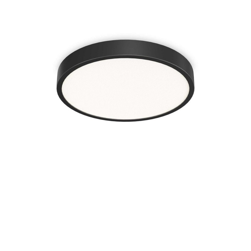 Plafonnier Salle de Bain RAY 44W LED Noir IDEAL LUX 327686