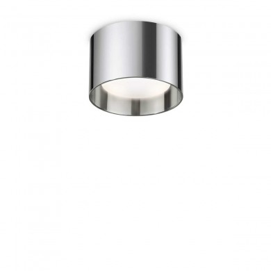 Plafonnier SPIKE 1x15W Max GX53 Rond Chrome IDEAL LUX 310886