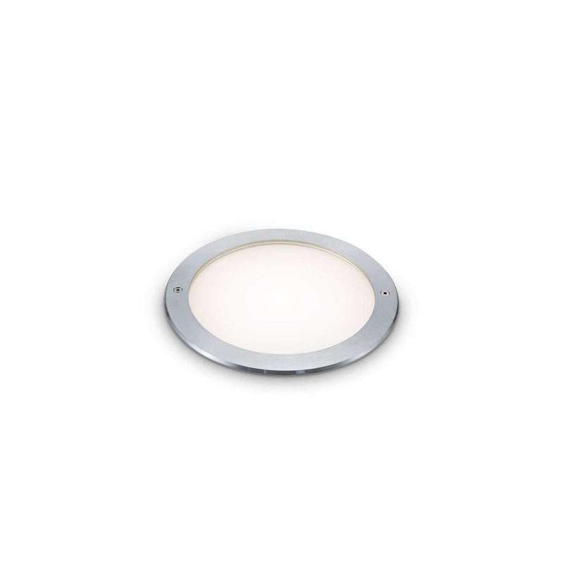 Spot Extérieur TAURUS 6W LED Large Rond Acier IDEAL LUX 325637