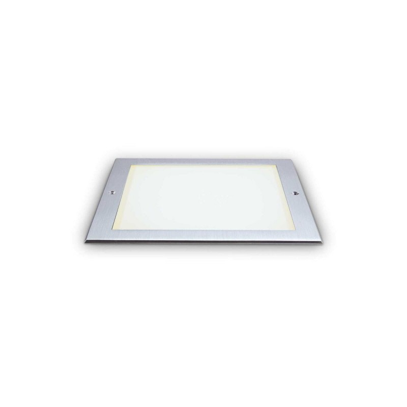 Spot Extérieur TAURUS 11W LED Carré large Acier IDEAL LUX 325675