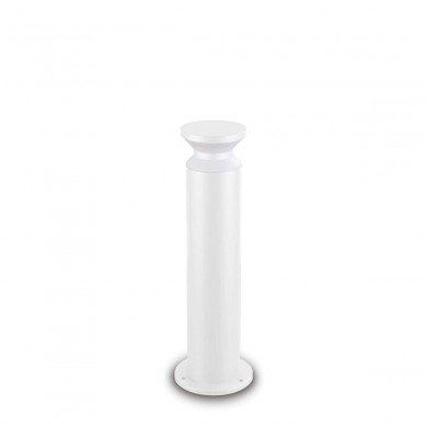 Borne Extérieur TORRE 1x15W E27 Max H600 Blanc IDEAL LUX 318721