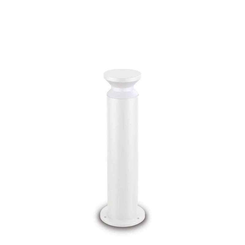 Borne Extérieur TORRE 1x15W E27 Max H600 Blanc IDEAL LUX 318721