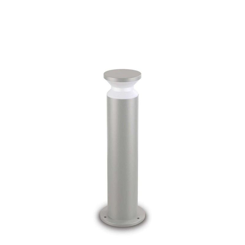 Borne Extérieur TORRE 1x15W E27 Max H600 Gris IDEAL LUX 321905