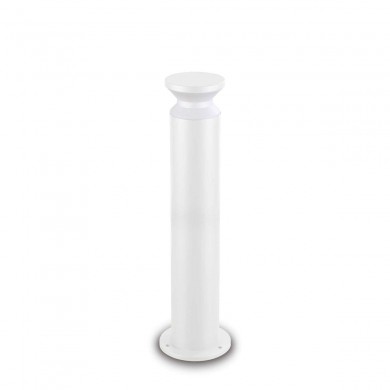 Borne Extérieur TORRE 1x15W E27 Max H800 Blanc IDEAL LUX 321875