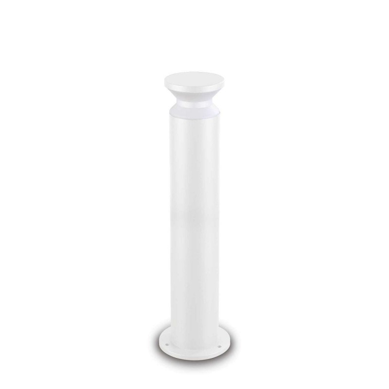 Borne Extérieur TORRE 1x15W E27 Max H800 Blanc IDEAL LUX 321875