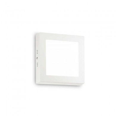 Plafonnier UNIVERSAL 13,5W LED Carre Blanc IDEAL LUX 321769