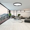 Plafonnier FLY 26W LED 4000K Noir IDEAL LUX 306605