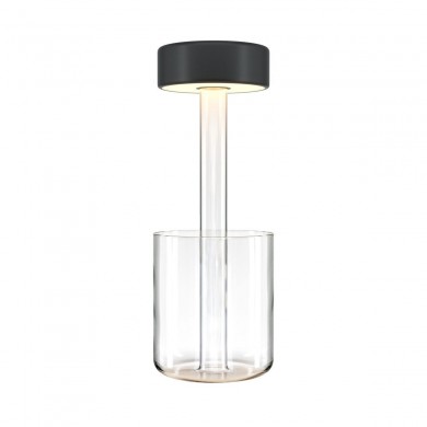 Lampe AI Collaboration 3W LED Noir Verre MAYTONI MOD229TL-L3B3K1