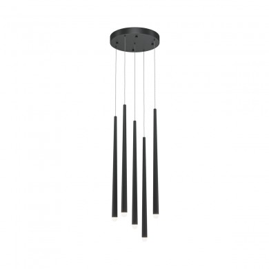 Suspension Cascade 31W LED Noir MAYTONI MOD132PL-L30BK