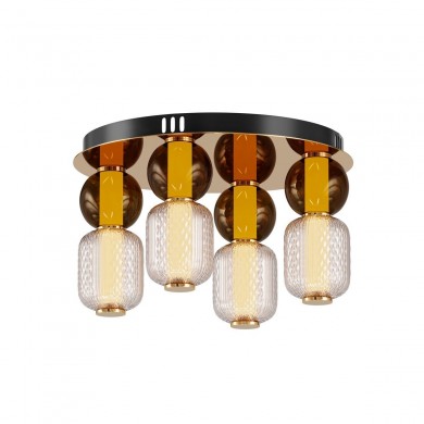 Lustre Drop 60W LED Or MAYTONI MOD273CL-L60G3K