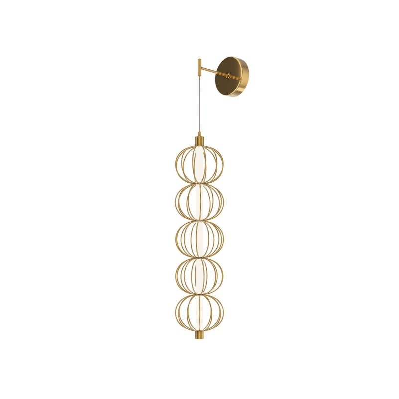 Applique Golden Cage 17W LED Doré MAYTONI MOD216WL-L10G3K