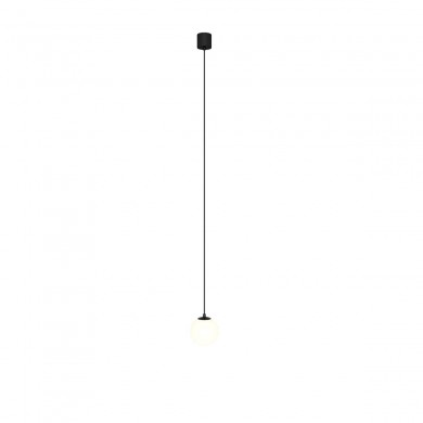 Suspension Luna 5W LED 3000K D10 Noir et Blanc Base allongée MAYTONI P039PL-5W3K-10-B