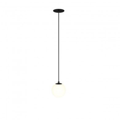 Suspension Luna 5W LED 3000K D10 Noir et Blanc Base ronde MAYTONI P039PL-5W3K-10INS-B