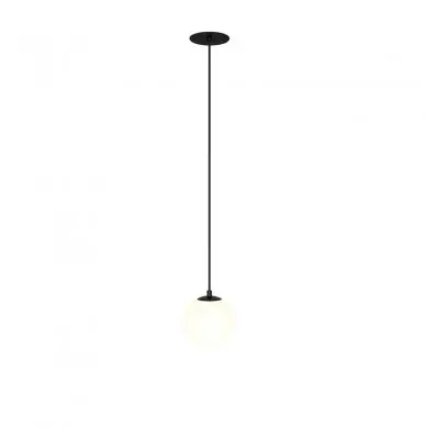 Suspension Luna 5W LED 3000K D10 Noir et Blanc Base ronde MAYTONI P039PL-5W3K-10INS-B