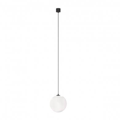 Suspension Luna 5W LED 3000K D20 Noir et Blanc Base allongée MAYTONI P039PL-5W3K-20-B