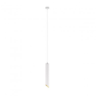 Suspension Lipari 1x12W GU10 Blanc et Or H40 MAYTONI P044PL-01-40GU10-W