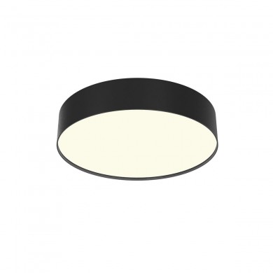 Plafonnier Zon 36W LED Noir MAYTONI C032CL-36W3K-RD-B