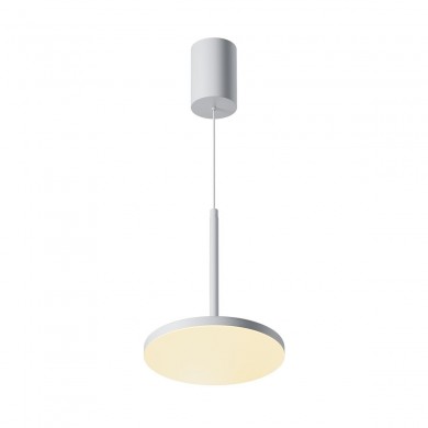 Suspension Plato 12W LED Blanc MAYTONI P076PL-L12W3K-W