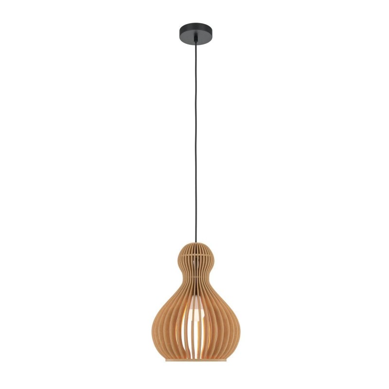 Suspension Roots 1x40W E27 D30 Noir Beige H52 MAYTONI MOD192PL-01W1