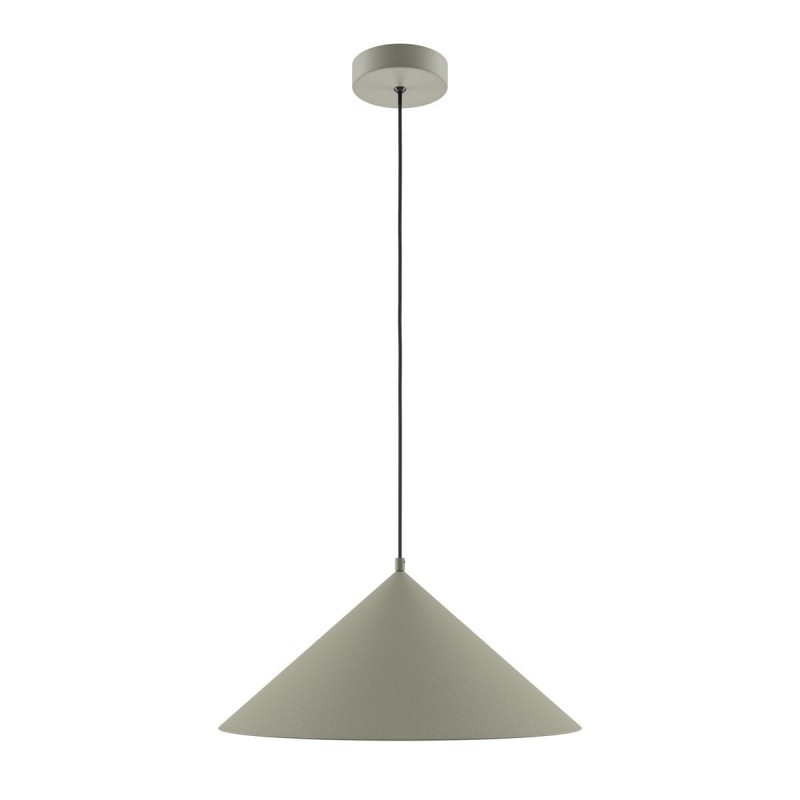 Suspension Basic colors 1x40W E27 Gris chaud Triangle MAYTONI MOD167PL-01BG