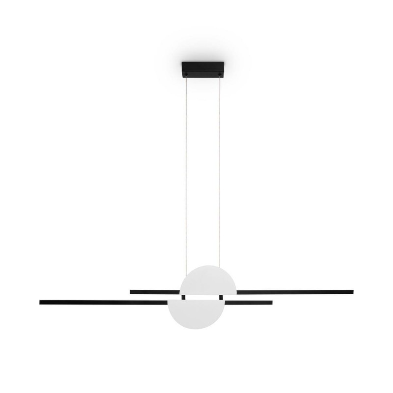 Suspension Skyline 26W LED Noir Blanc MAYTONI MOD179PL-L26W4K