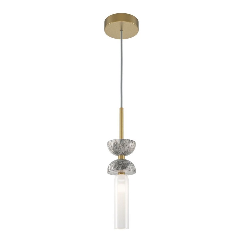 Suspension Kyoto 1x28W G9 MAX Or et gris MAYTONI MOD178PL-01GR