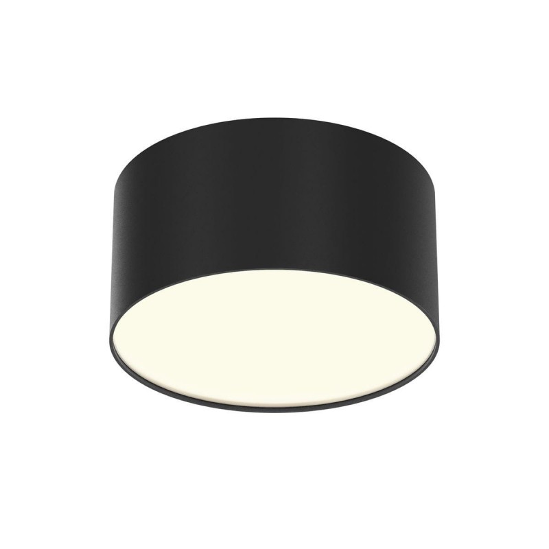 Plafonnier Zon 12W LED Noir MAYTONI C032CL-12W3K-RD-B