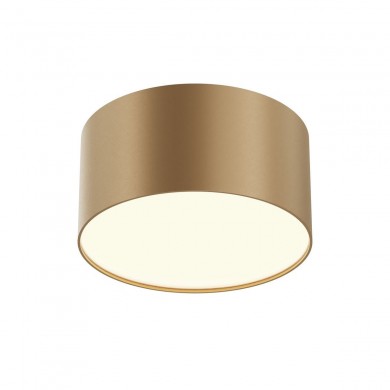 Plafonnier Zon 12W LED Or mat MAYTONI C032CL-12W3K-RD-MG