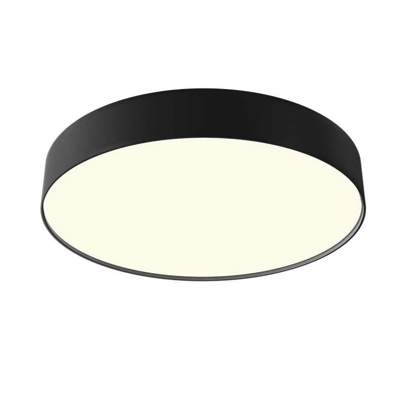 Plafonnier Zon 45W LED Noir MAYTONI C032CL-45W3K-RD-B