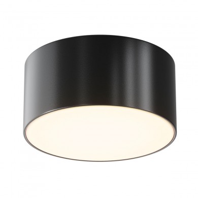 Plafonnier Extérieur Zon IP 15W LED MAX Noir MAYTONI O430CL-L15B3K