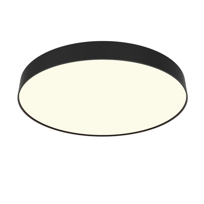 Plafonnier Zon 90W LED Noir MAYTONI C032CL-90W3K-RD-B