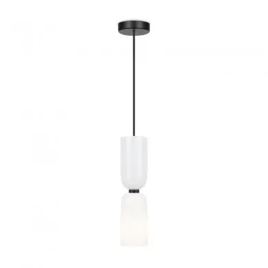 Suspension Memory 1x40W E14 Noir Blanc MAYTONI MOD177PL-01W