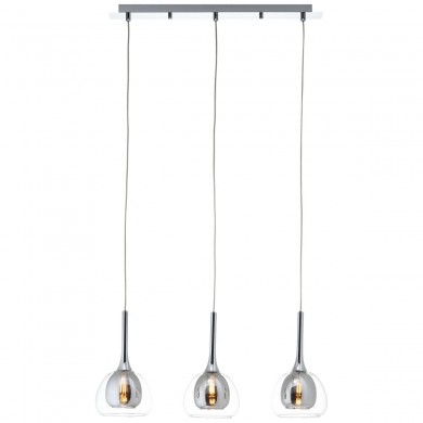 Suspension HADAN 3x40W E14 Fumé-transparent-chrome BRILLIANT 85573_20